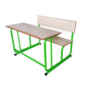 Pupitre biplace avec banquette - réf 520SC